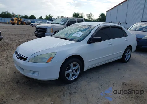2007 Honda Accord 2.4 Vp из США, поврежденный, VIN 1HGCM56107A071378